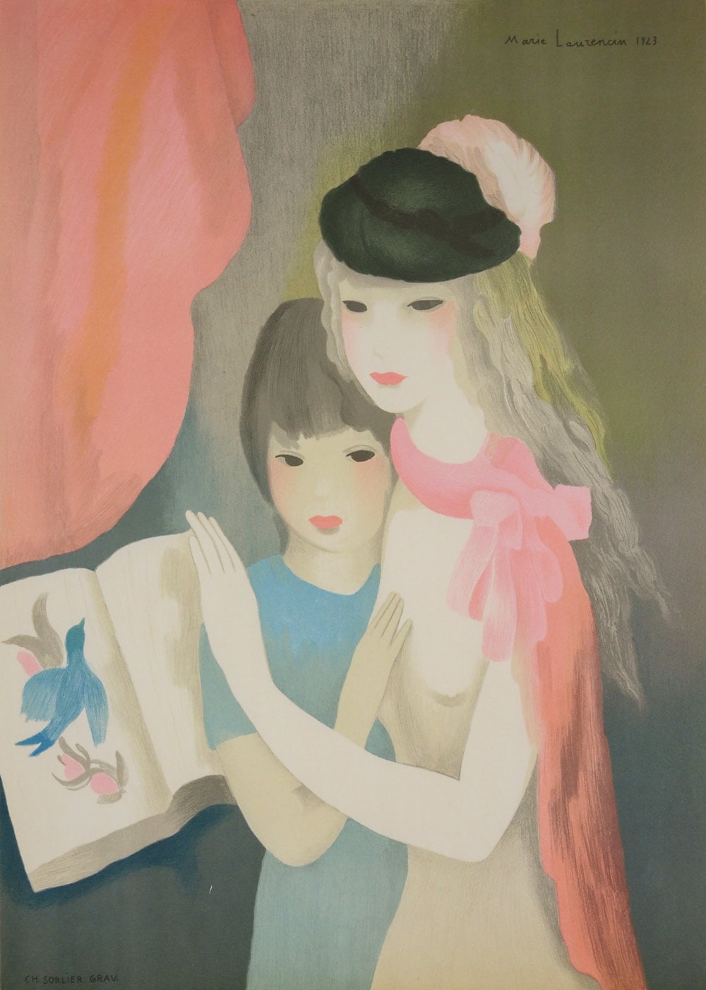 マリー・ローランサン 「二人の少女」 | | アトリエ・ブランカ