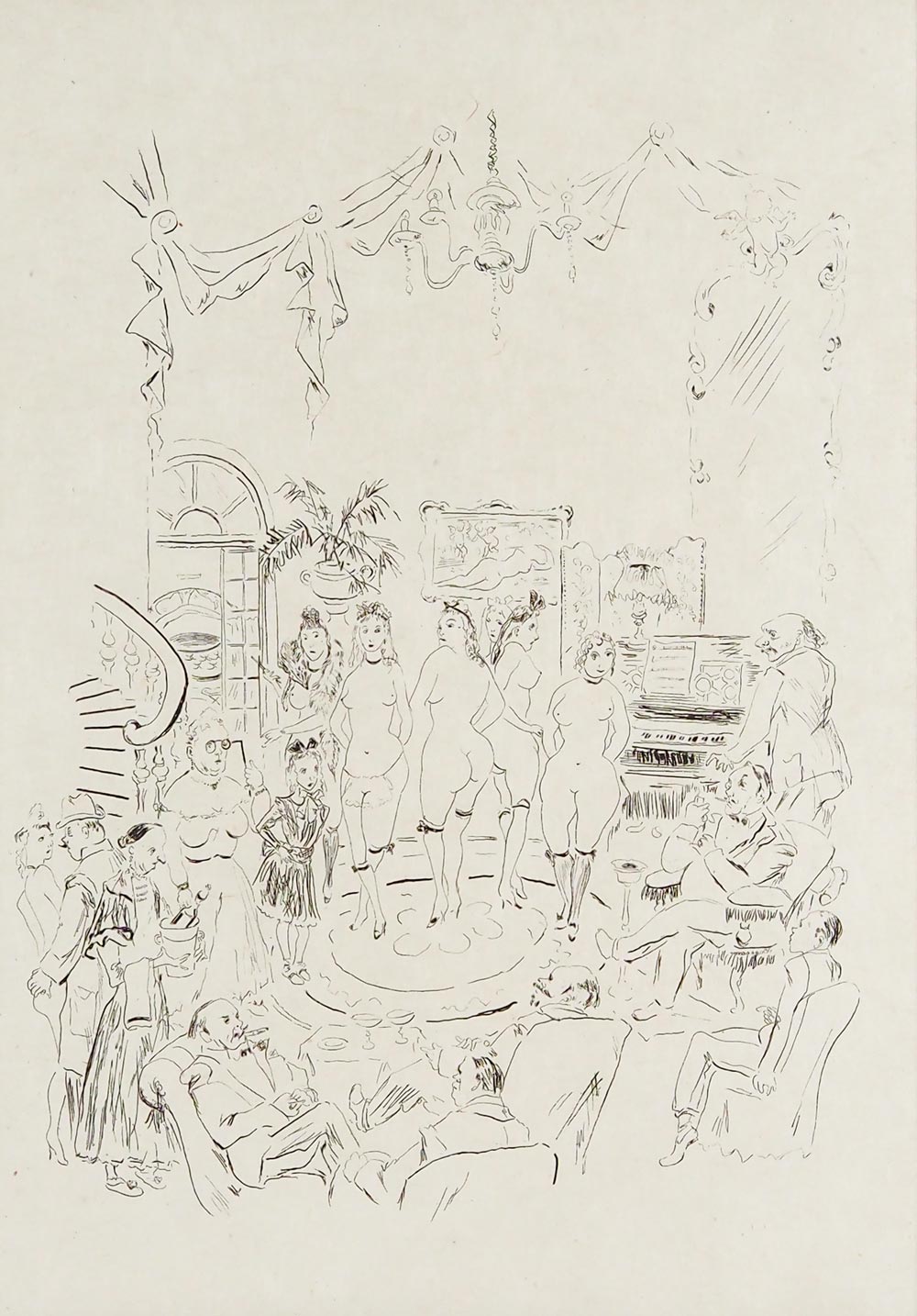 藤田嗣治 「娼婦の館」 | | アトリエ・ブランカ