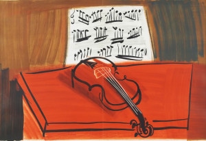 ラウル・デュフィ 「天使のコンサート・I（オリジナル