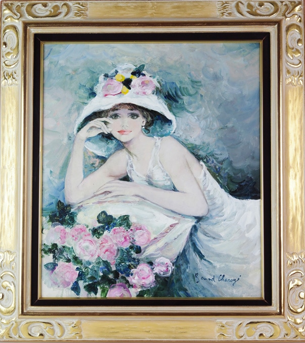 ベルナール・シャロワ 「花飾りの帽子」 | | アトリエ・ブランカ