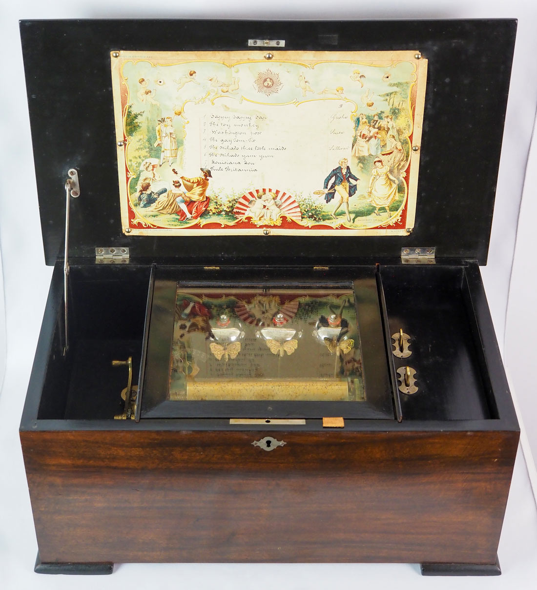 工房不詳 「象嵌シリンダー式オルゴール」 | | アトリエ・ブランカ