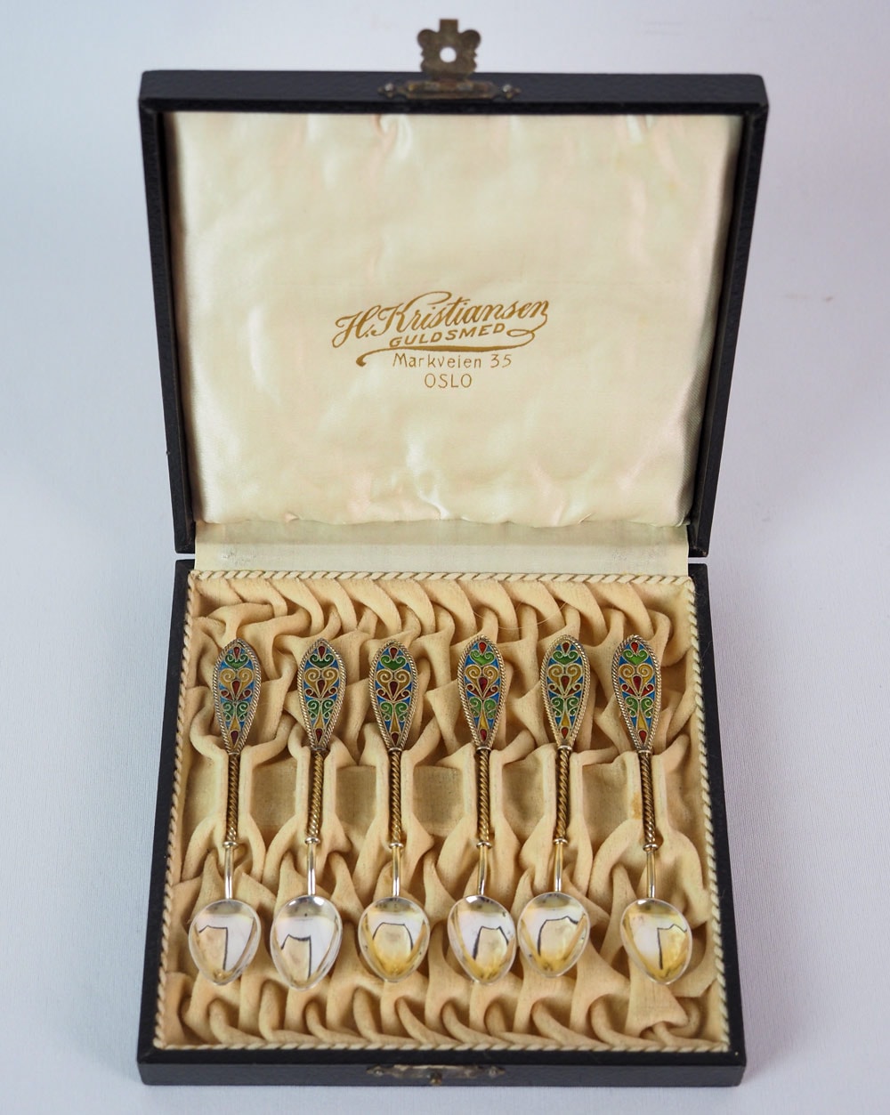 Johan G. Kjaerland (H.Kristiansen社) 「プリカジュールスプーン（6