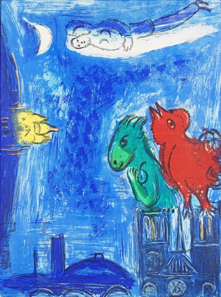 マルク・シャガール 「ノートルダムの怪物たち」 | | アトリエ・ブランカ