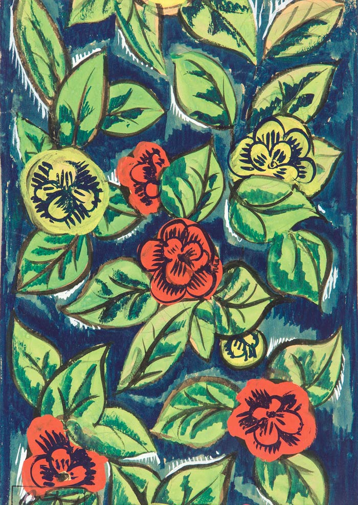 ラウル・デュフィ 「オレンジ色と黄色の花」 | | アトリエ・ブランカ