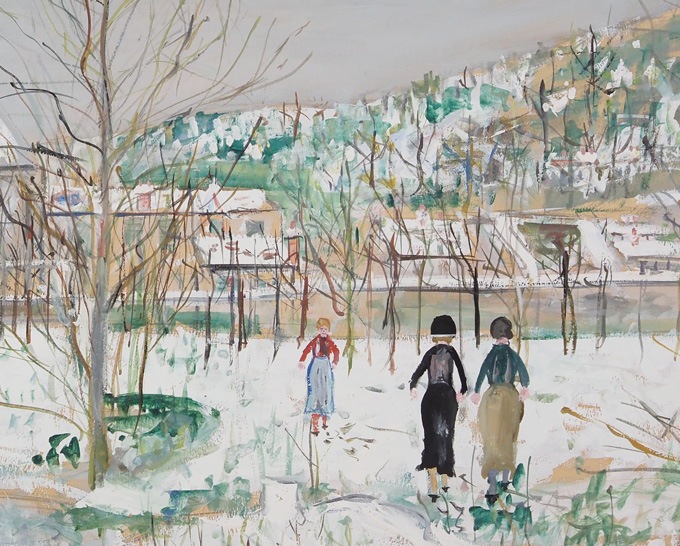 モーリス・ユトリロ 「雪のサン・ピエール教会」 | | アトリエ・ブランカ