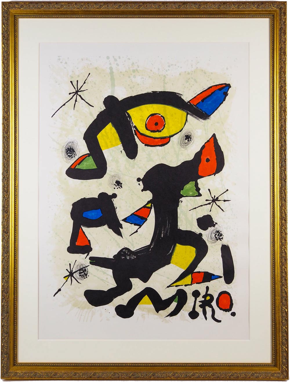 ジョアン・ミロ 「日本展ポスター（文字なし）」 | | アトリエ・ブランカ