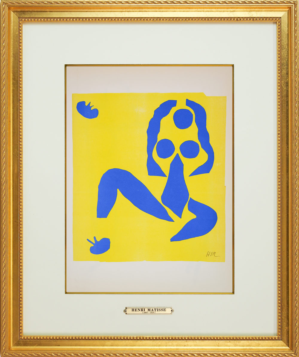 アンリ・マティス 「黄の中の青い裸婦」 | | アトリエ・ブランカ