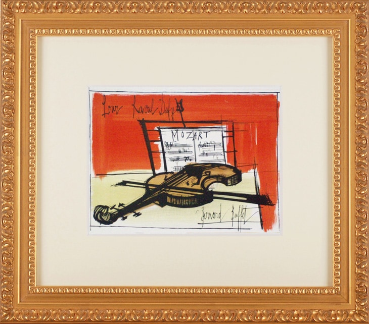 ベルナール・ビュッフェ 「ラウル・デュフィに捧ぐ」 | | アトリエ