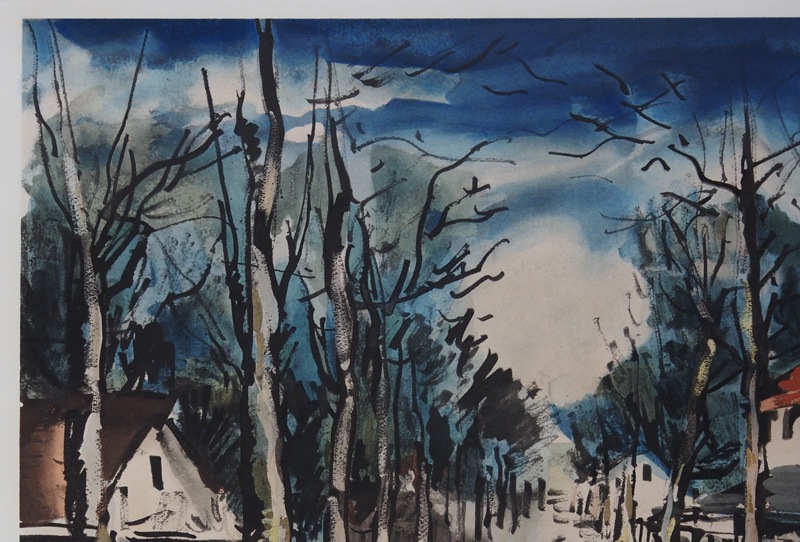 モーリス・ド・ヴラマンク 「雷雨の後」（スピッツァー版