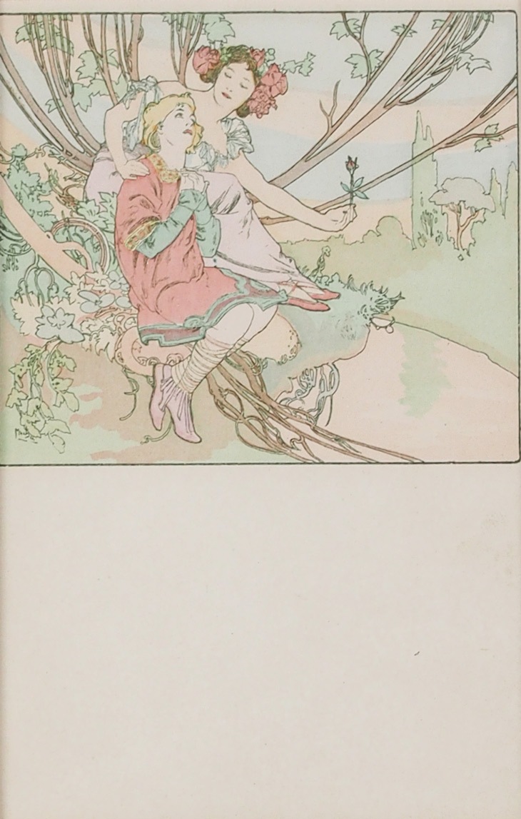 アルフォンス・ミュシャ 「人生の四つの時・少年期」 | | アトリエ