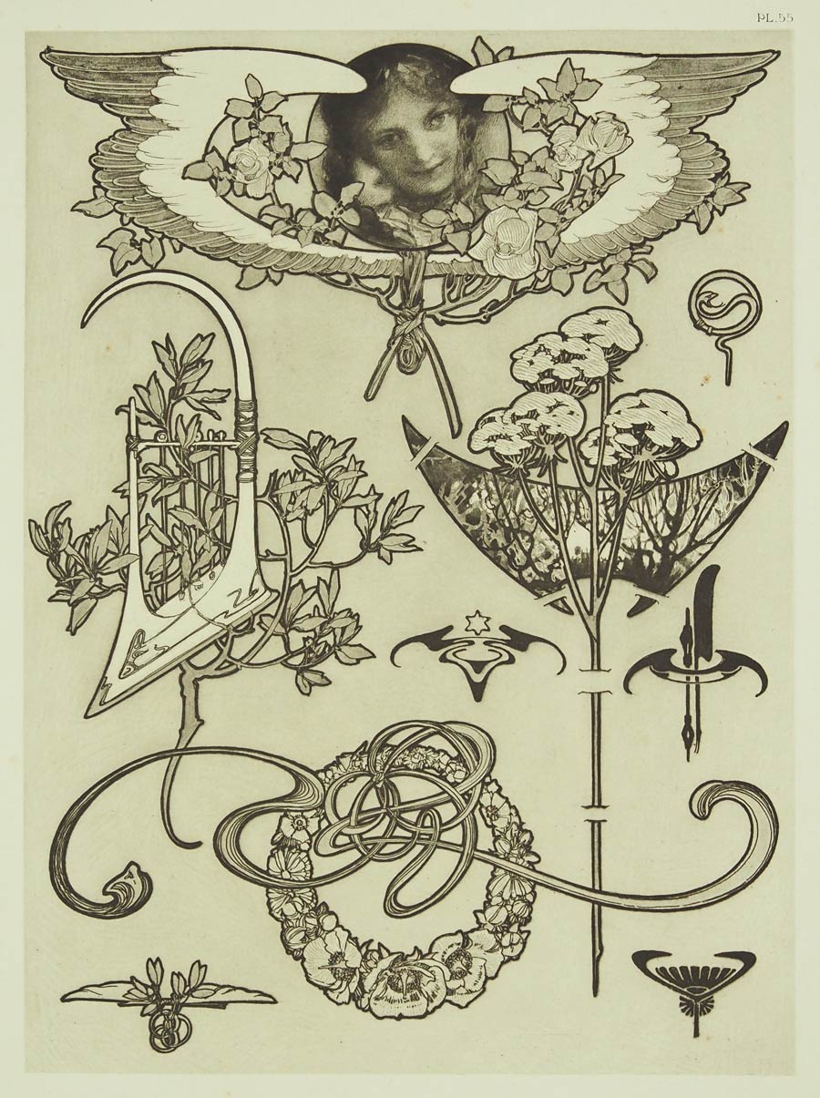 アルフォンス・ミュシャ 挿画本『装飾資料集』 | | アトリエ・ブランカ