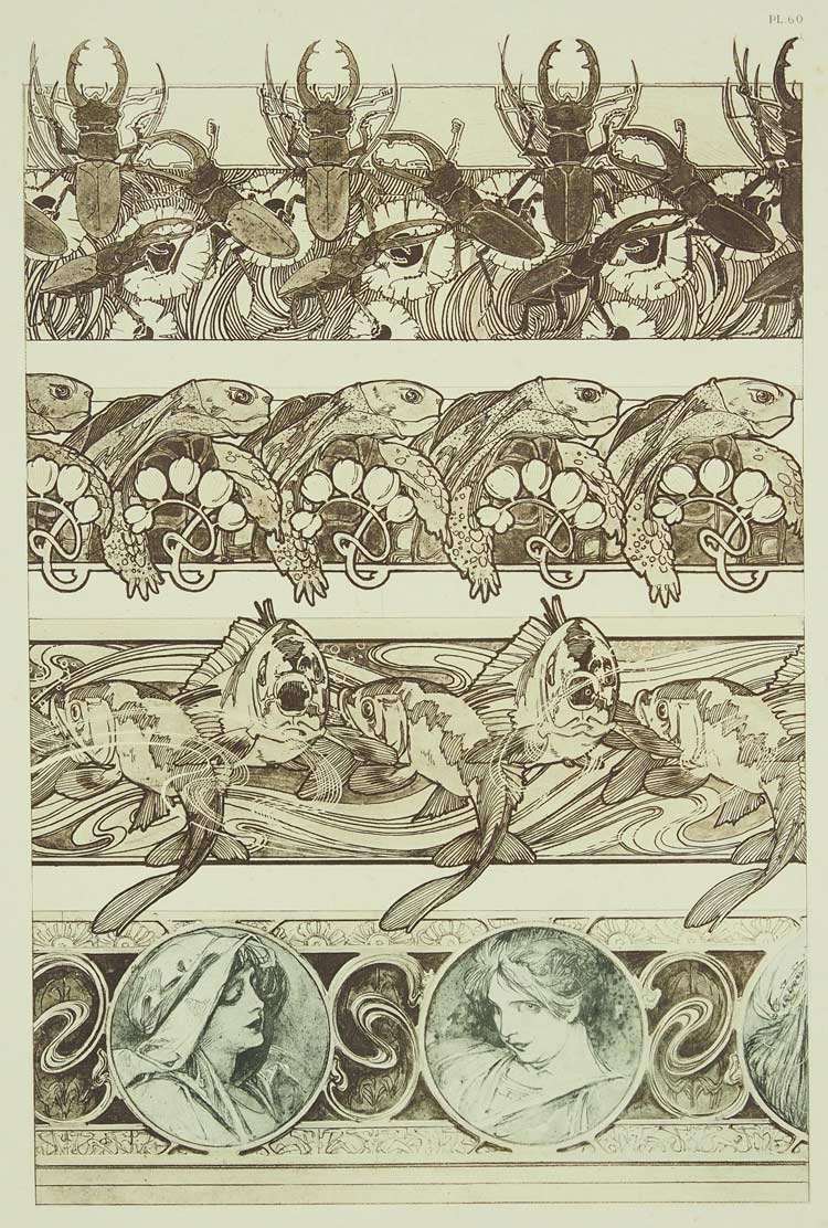 アルフォンス・ミュシャ 挿画本『装飾資料集』 | | アトリエ・ブランカ