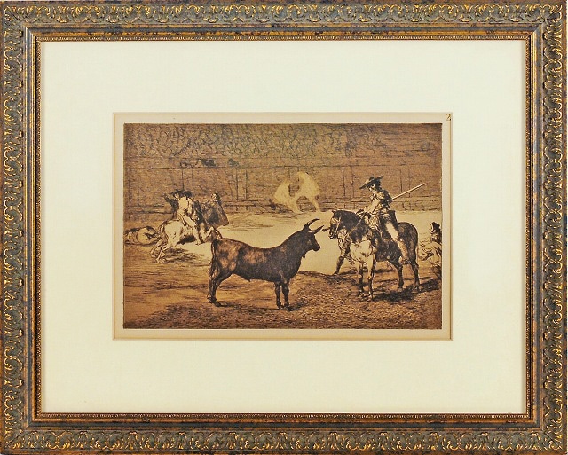 フランシスコ・ゴヤ 「PL.27・闘牛士フェルナンド・デルトーロ