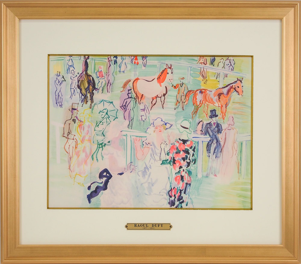 ラウル・デュフィ 「競馬場」 | | アトリエ・ブランカ