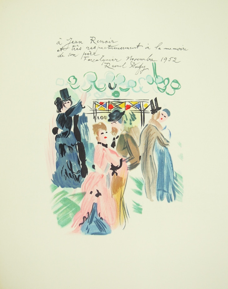 ラウル・デュフィ 挿画本『画家への手紙』 | | アトリエ・ブランカ