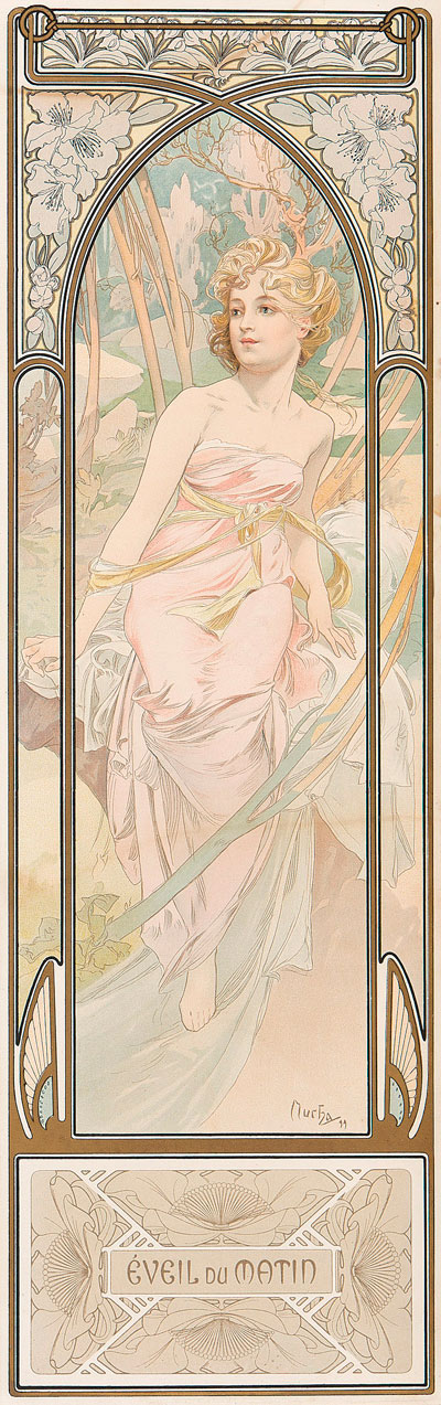 アルフォンス・ミュシャ 「朝の目覚め」 | | アトリエ・ブランカ
