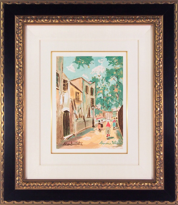 モーリス・ユトリロ 「サン・ヴァンサン通り」 | | アトリエ・ブランカ