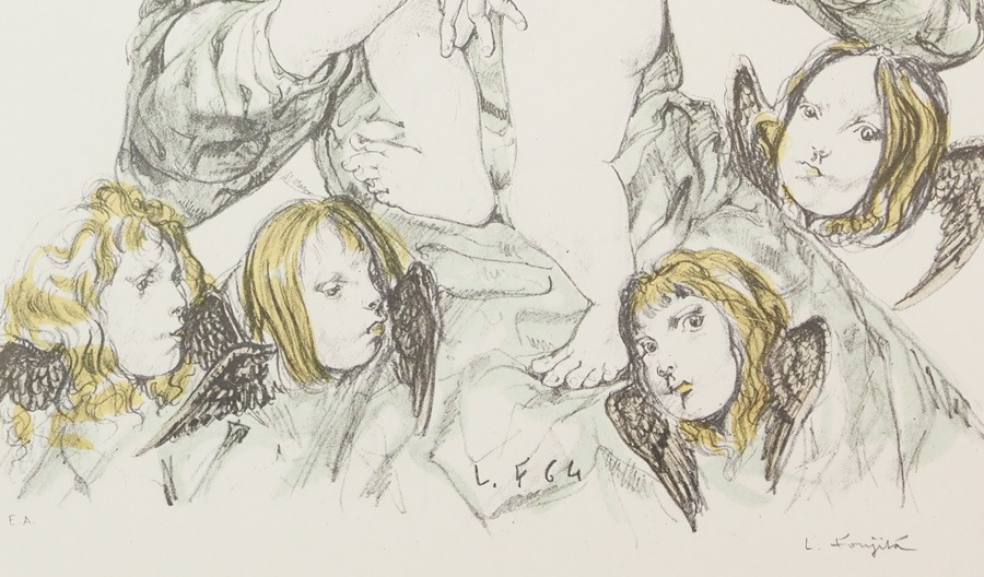 藤田嗣治 「天使と母子像」 | | アトリエ・ブランカ