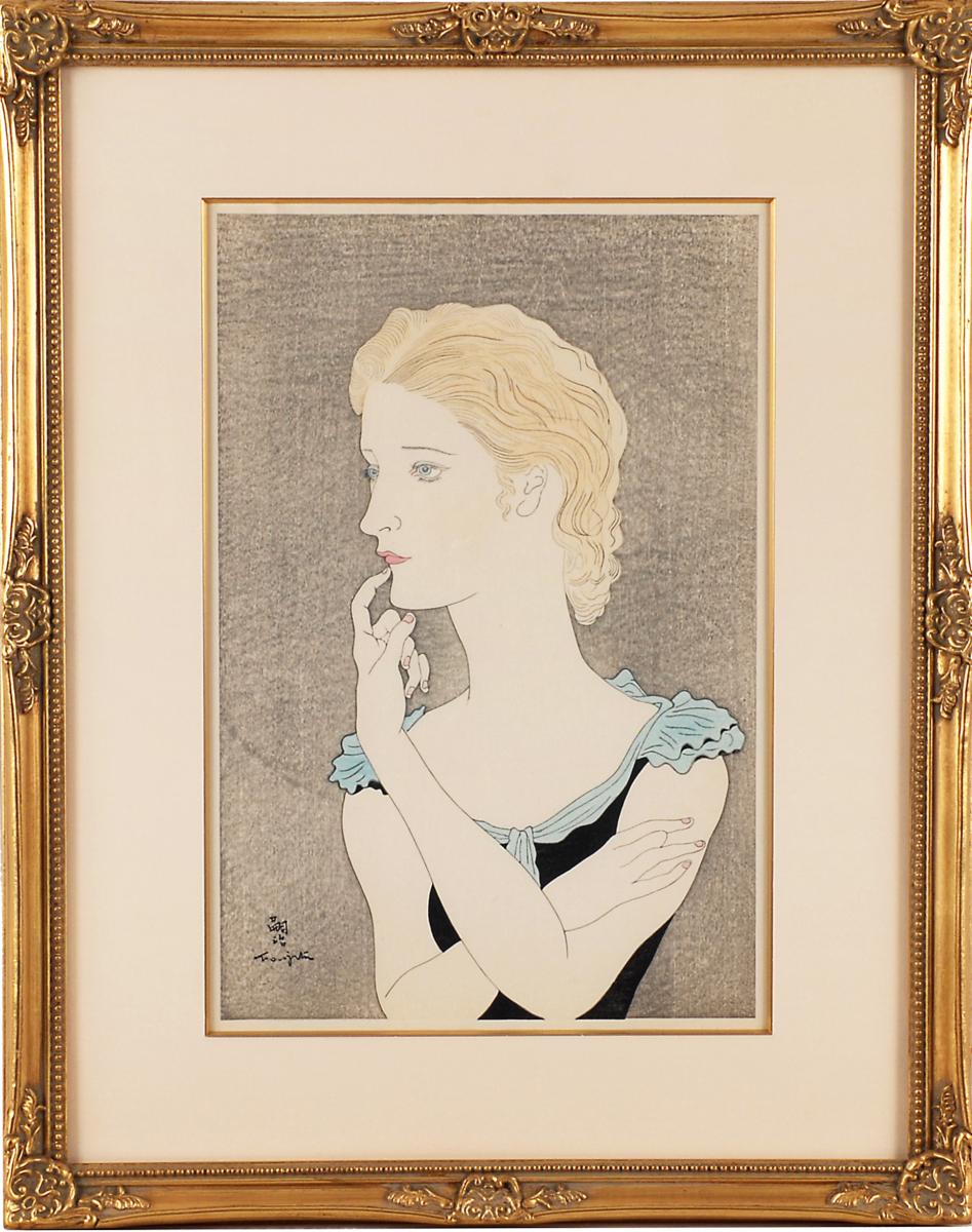 藤田嗣治 「ブロンドの女性」 | | アトリエ・ブランカ