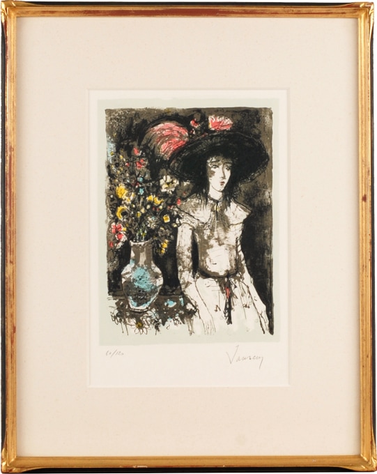 ジャン・ジャンセン 「少女とブーケ」 | | アトリエ・ブランカ