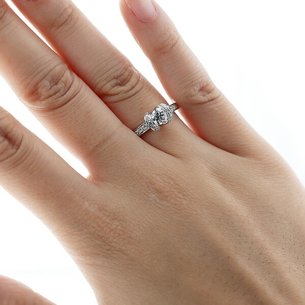 ティファニー TIFFANY & CO. / リボン リング【中古】0.40ct VVS1-G
