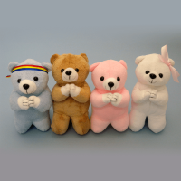 創価学会仏壇仏具【唱題くまさん（大）】赤澤朝陽