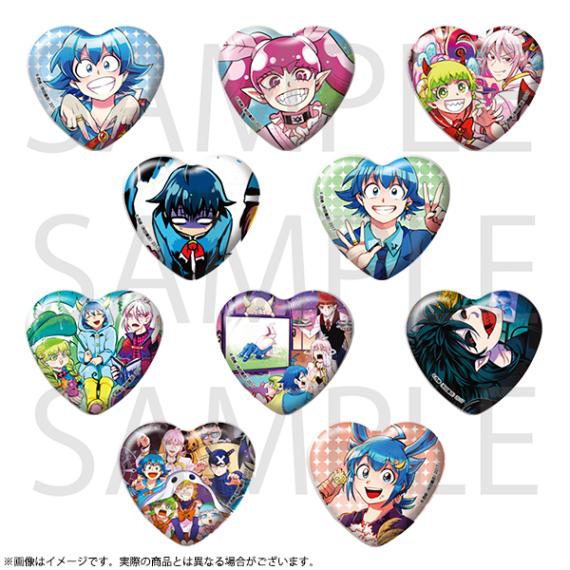 魔入りました！入間くん 魔フィア BIGハート缶バッジ アクキー