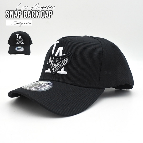 キャップ メンズ レディース #39 LA 刺繍 ブラック ホワイト