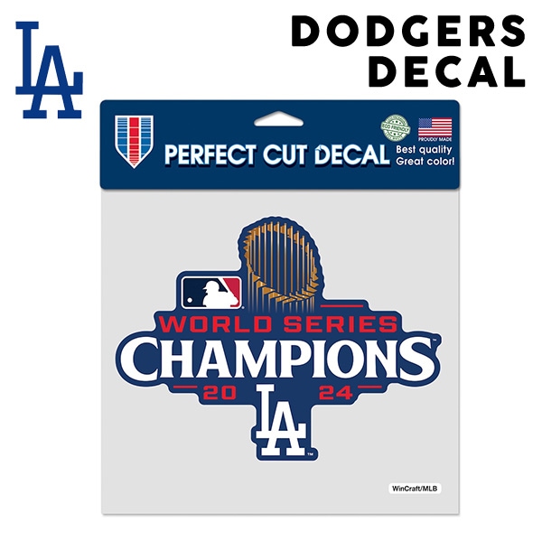 ドジャース ステッカー ワールドシリーズ チャンピオン 2024 MLB
