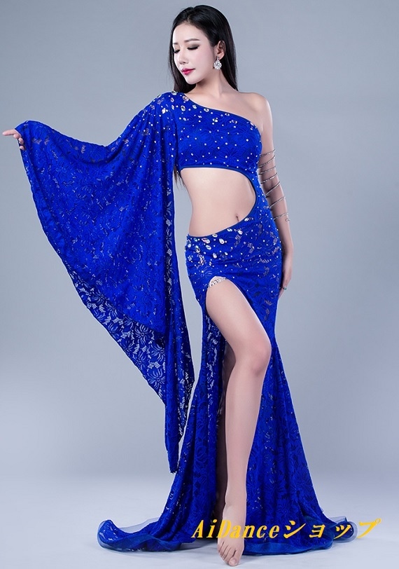 新着 ベリーダンス 衣装 コスチューム ワンピース インナーパンツ 2点