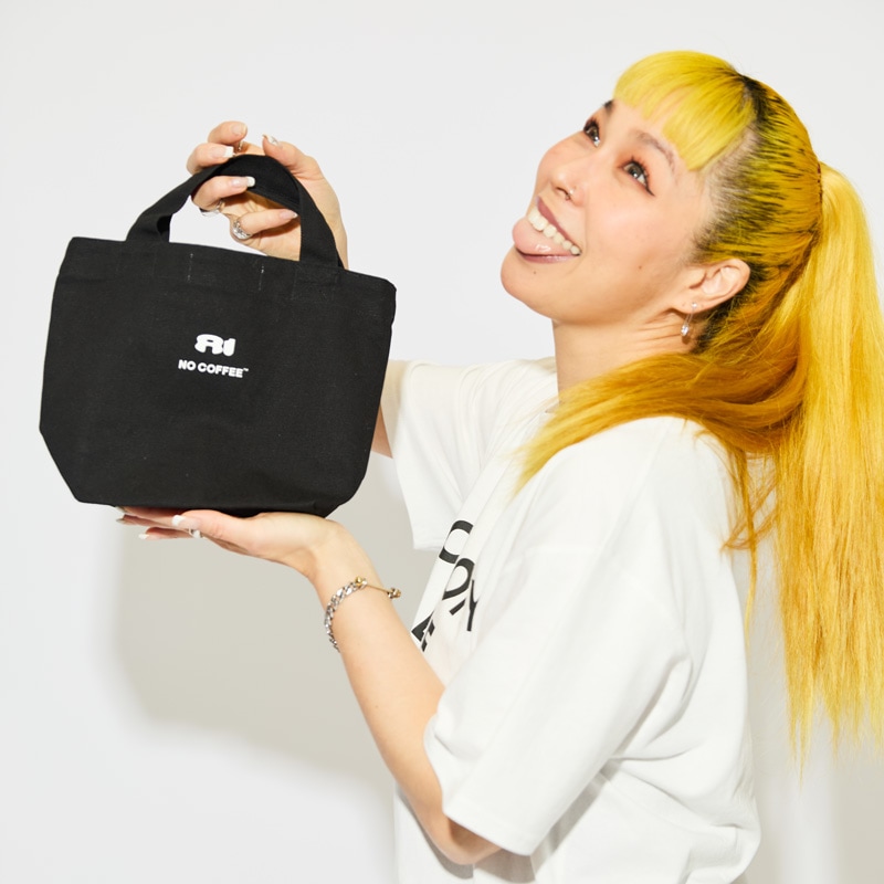 AI x NO COFFEE Canvas Mini Tote Bag | AI 25th best tour ← ALIVE