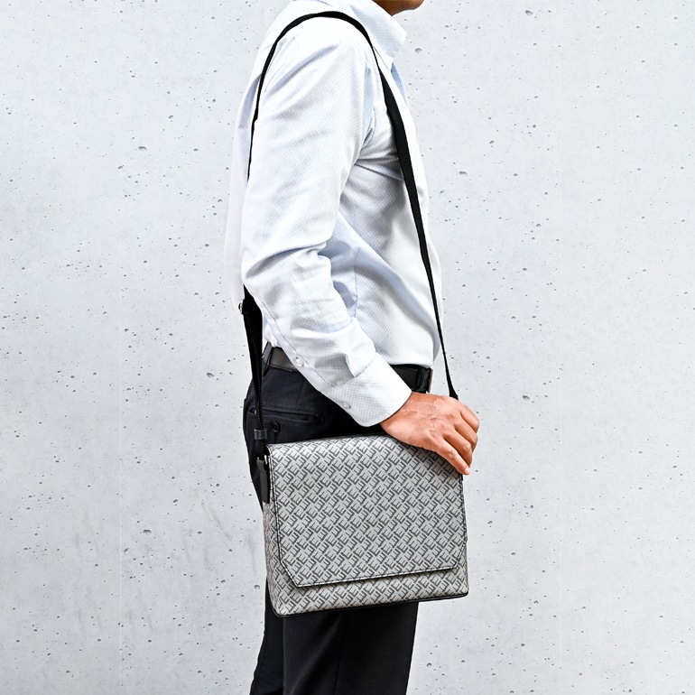 ダンヒル dunhill バッグ クロスショルダー メンズ スモール フラップ