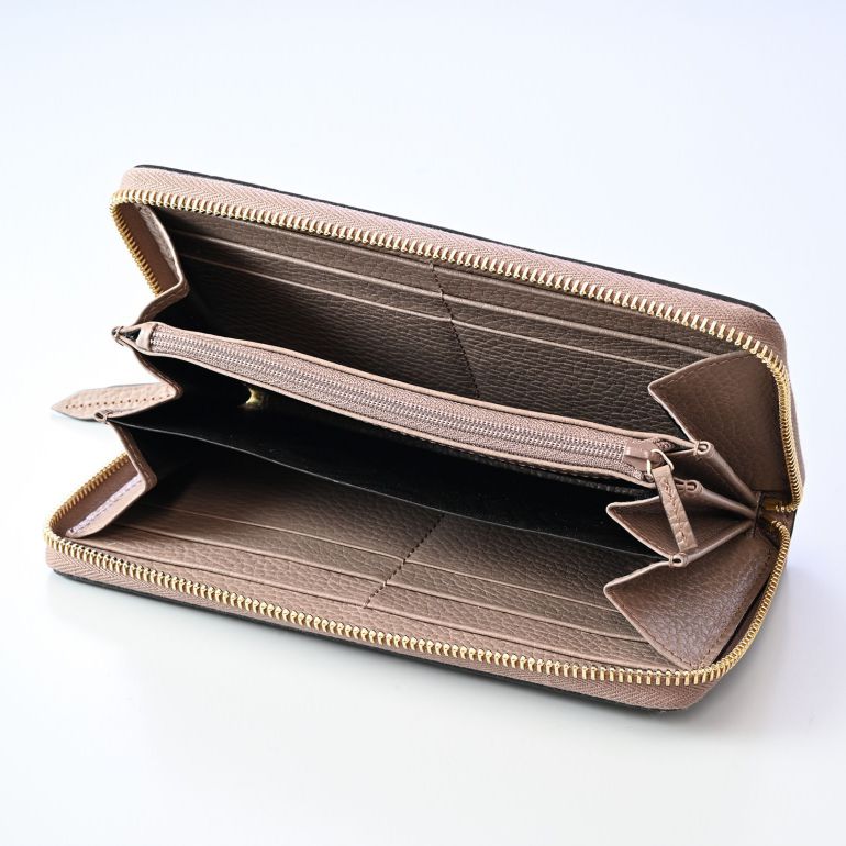 グッチ GUCCI 長財布 ラウンドファスナー レディース プチ マーモント