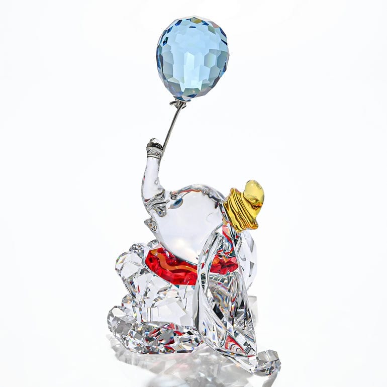 送込美品！ダンボ70周年記念2011年度限定スワロフスキークリスタル人形