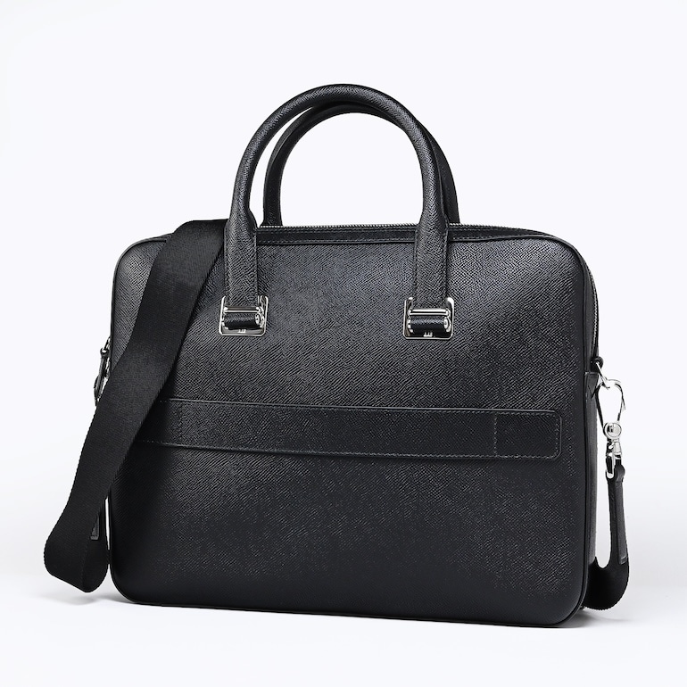 RAN さん】 dunhill ダンヒル DUKE フラップブリーフケース