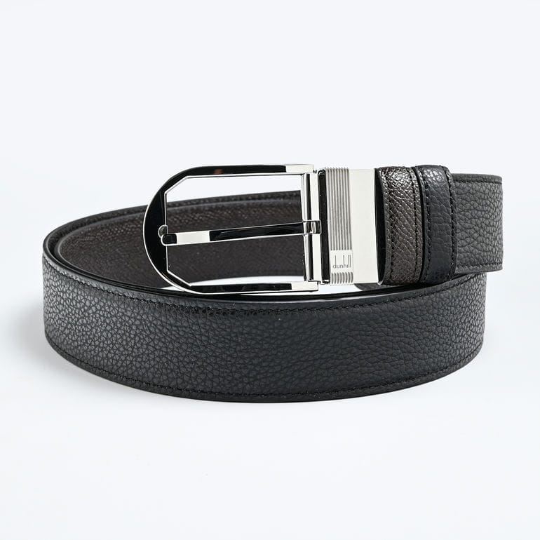 ダンヒル dunhill ベルト 35mm 105サイズ リバーシブル サドルバックル