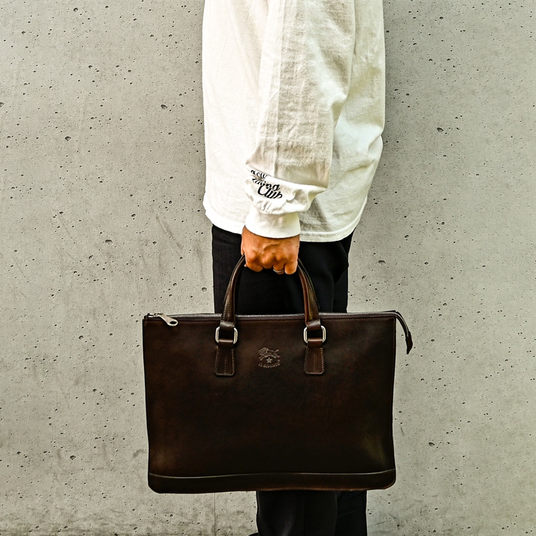 イルビゾンテ IL BISONTE ビジネスバッグ ブリーフケース メンズ