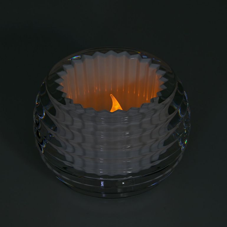 バカラ 名入れ対応 Baccarat キャンドルホルダー EYE アイ ペア