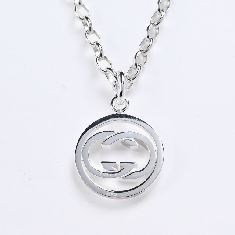 グッチ GUCCI ネックレス ジュエリー GGロゴ ペンダント BRANDED
