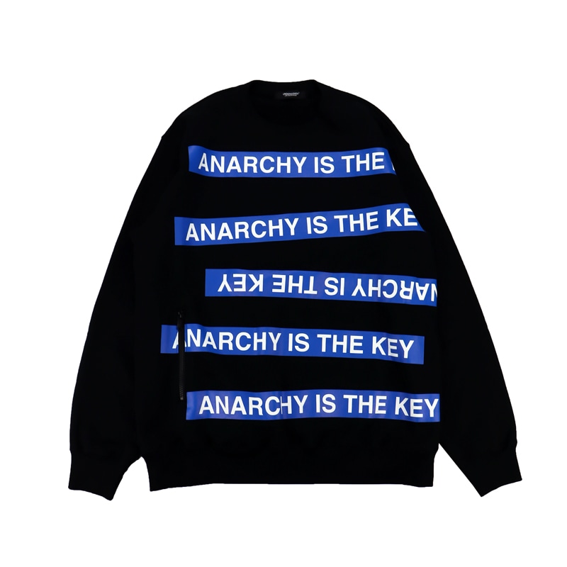 UNDERCOVER アンダーカバー 裏起毛ウラケ片ZIPPKプルオーバー ANARCHY