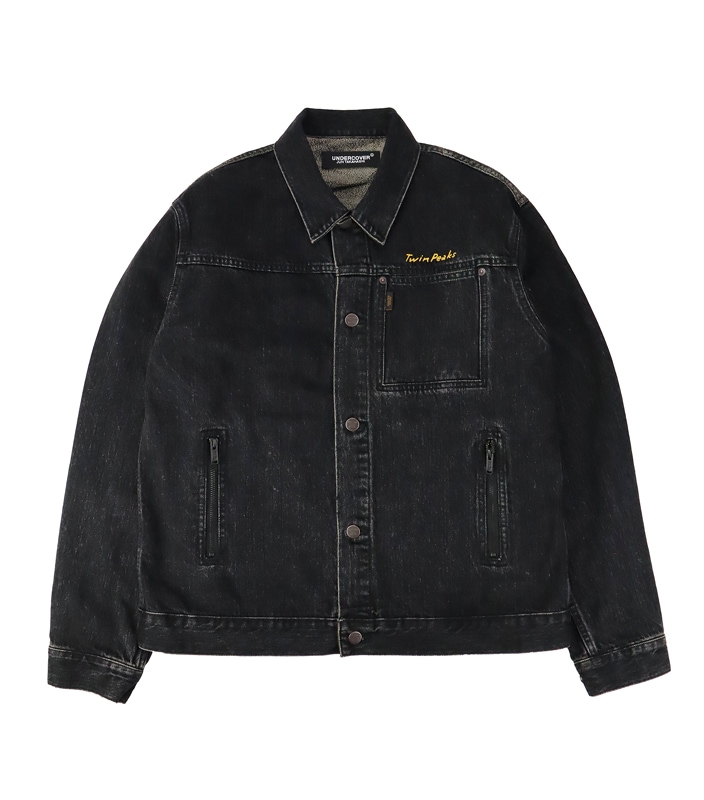 UNDERCOVER アンダーカバー DenimJQ加工Gジャン Laura ブラック