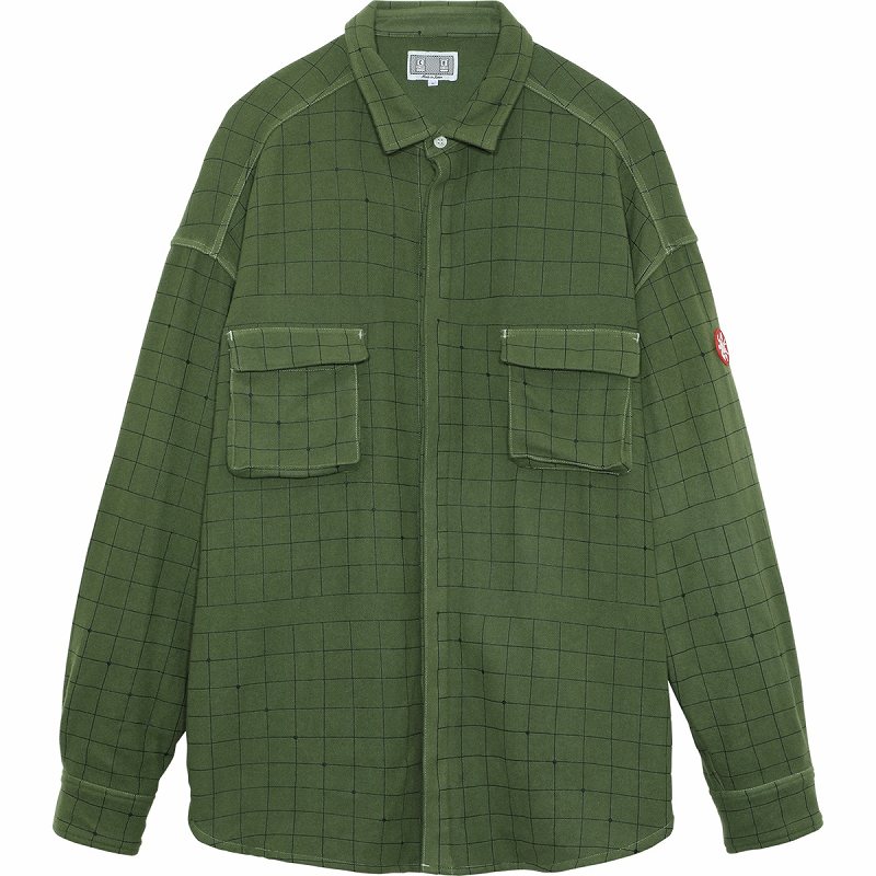 C.E/CAVEMPT】 GRID FLANNEL BIG SHIRT CES20SH04(2色) | CAV-EMPT