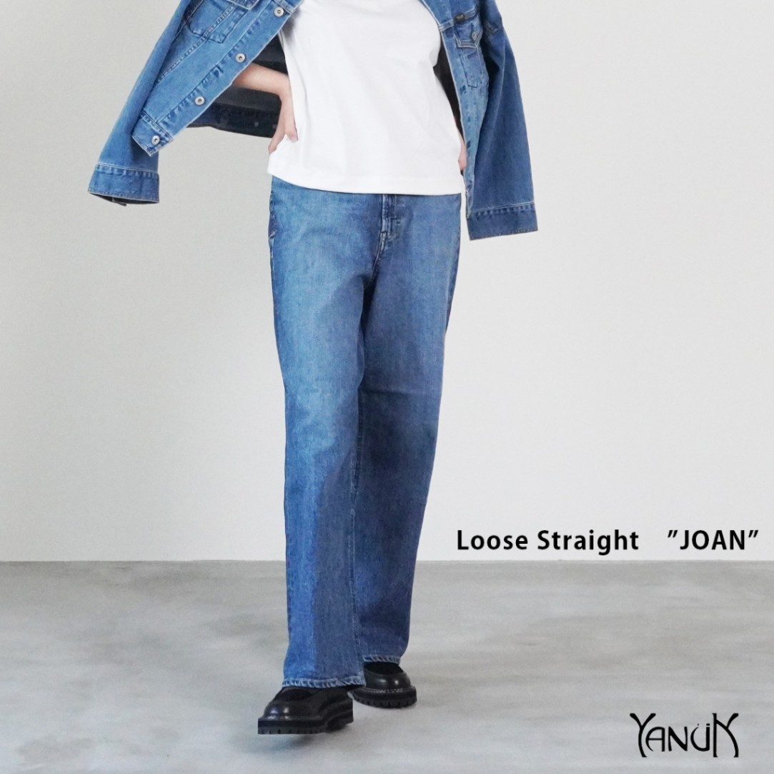 YANUK ヤヌーク】ルーズストレート JOAN | ANNE onlinestore - アンネ