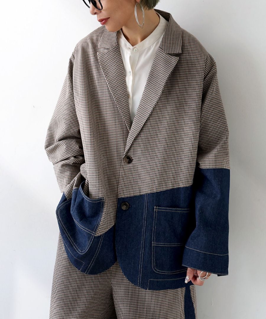 ドッキングジャケット ジャケット レディース アウター 送料無料