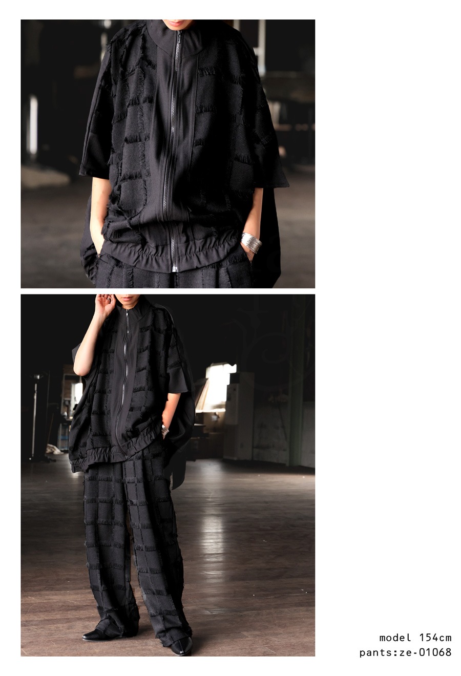 フリンジジャガードトップス トップス レディース 羽織り 送料無料