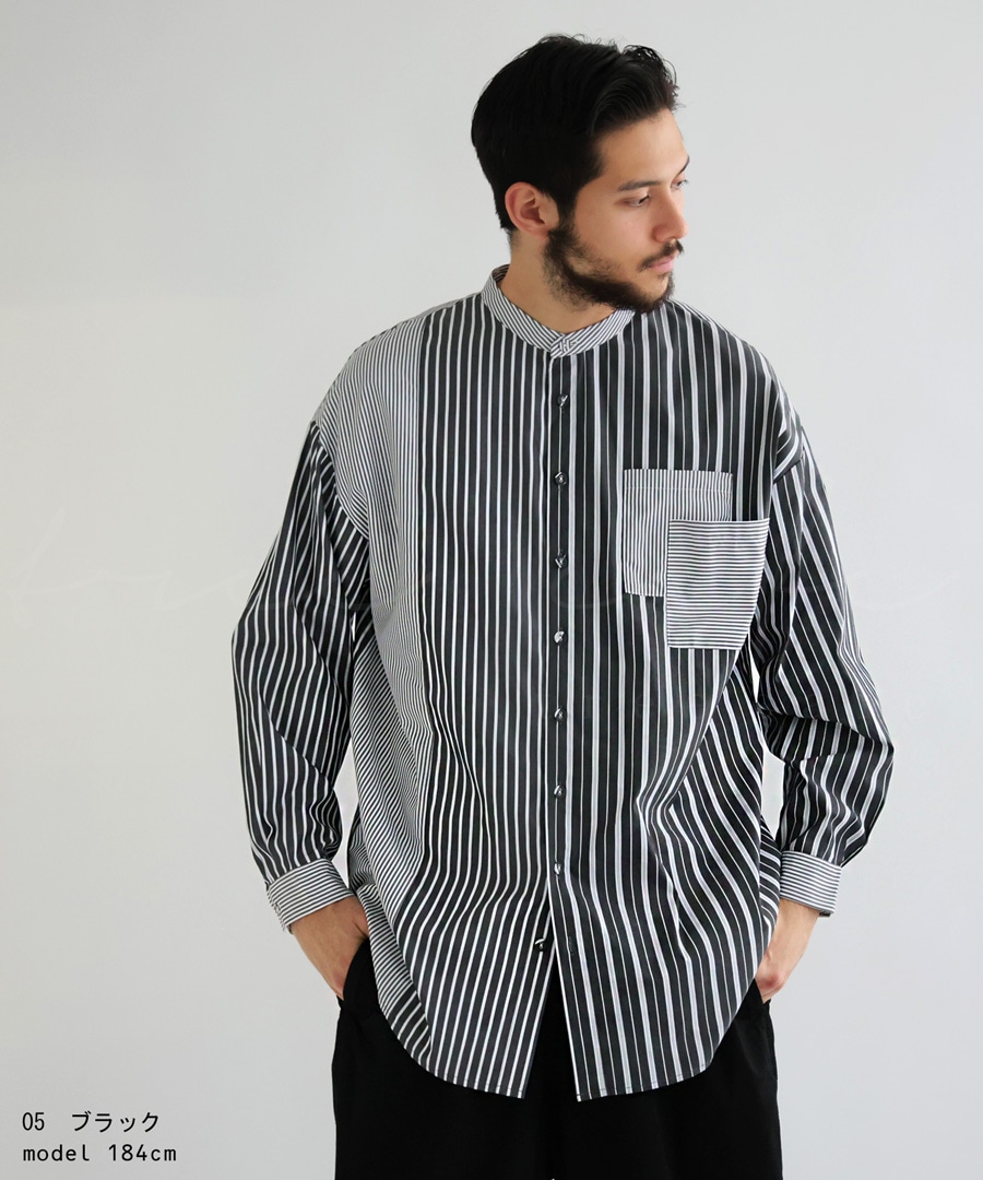 ストライプシャツ シャツ メンズ トップス 長袖 送料無料・再販。(100