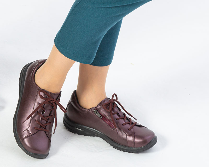 人気国産モデル】メディカルウォークWK L001 ワインメタリック