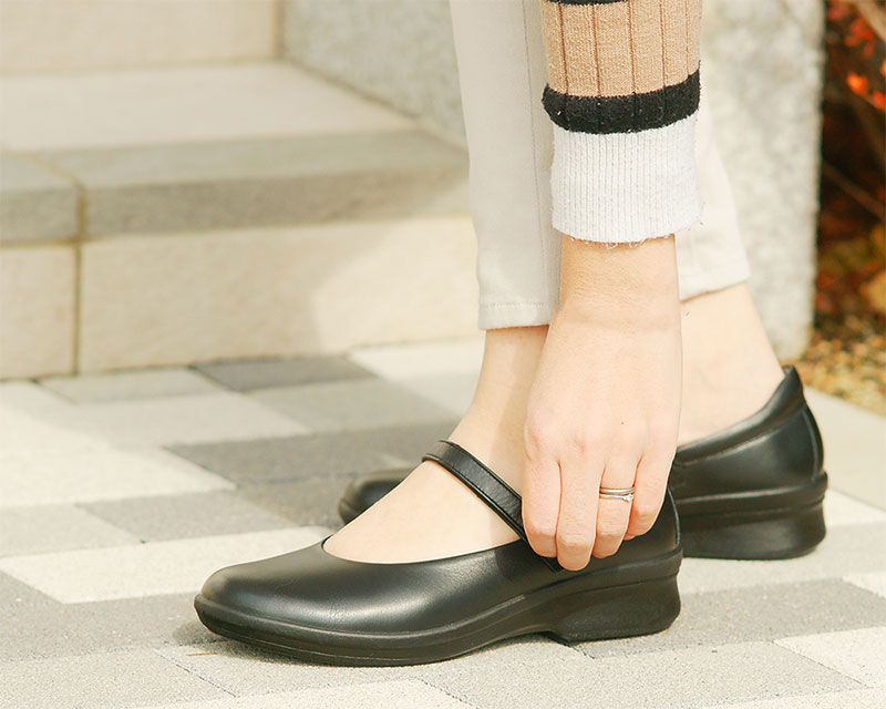 柔らかレザー】メディカルウォークCC L013 ブラック | すべての商品