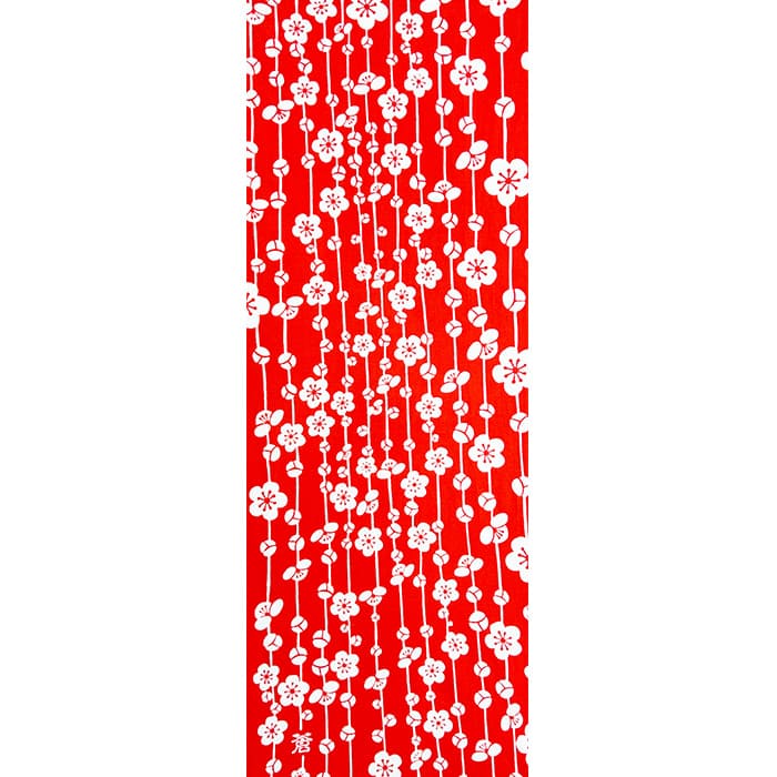 手ぬぐい「歌舞伎衣装・三千歳（梅）」｜麻布十番麻の葉オンラインショップ