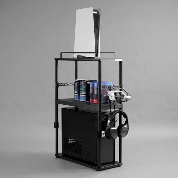 4580742230508 Bauhutte バウヒュッテ ゲーム機収納ラック